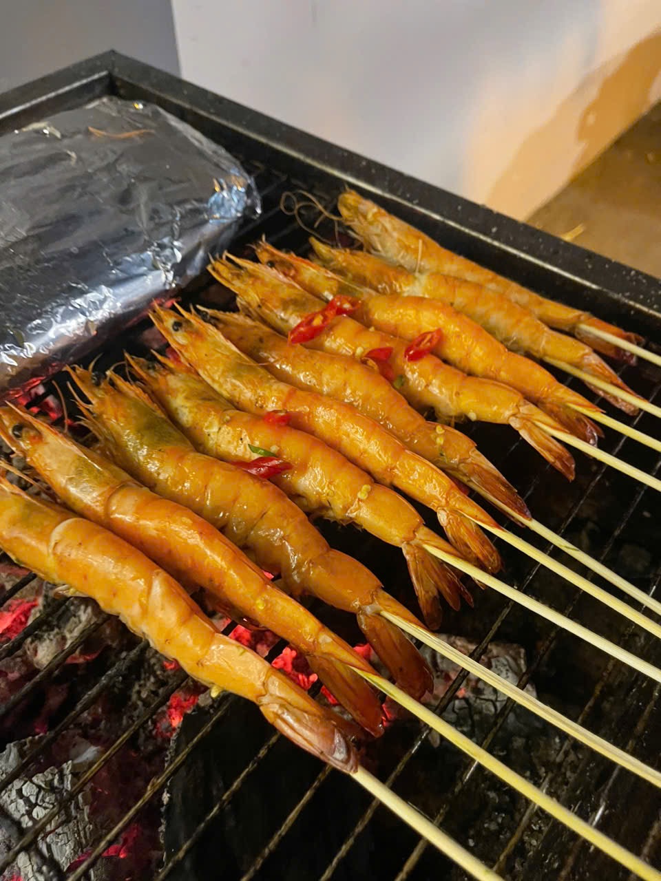 Tôm nướng muối ớt