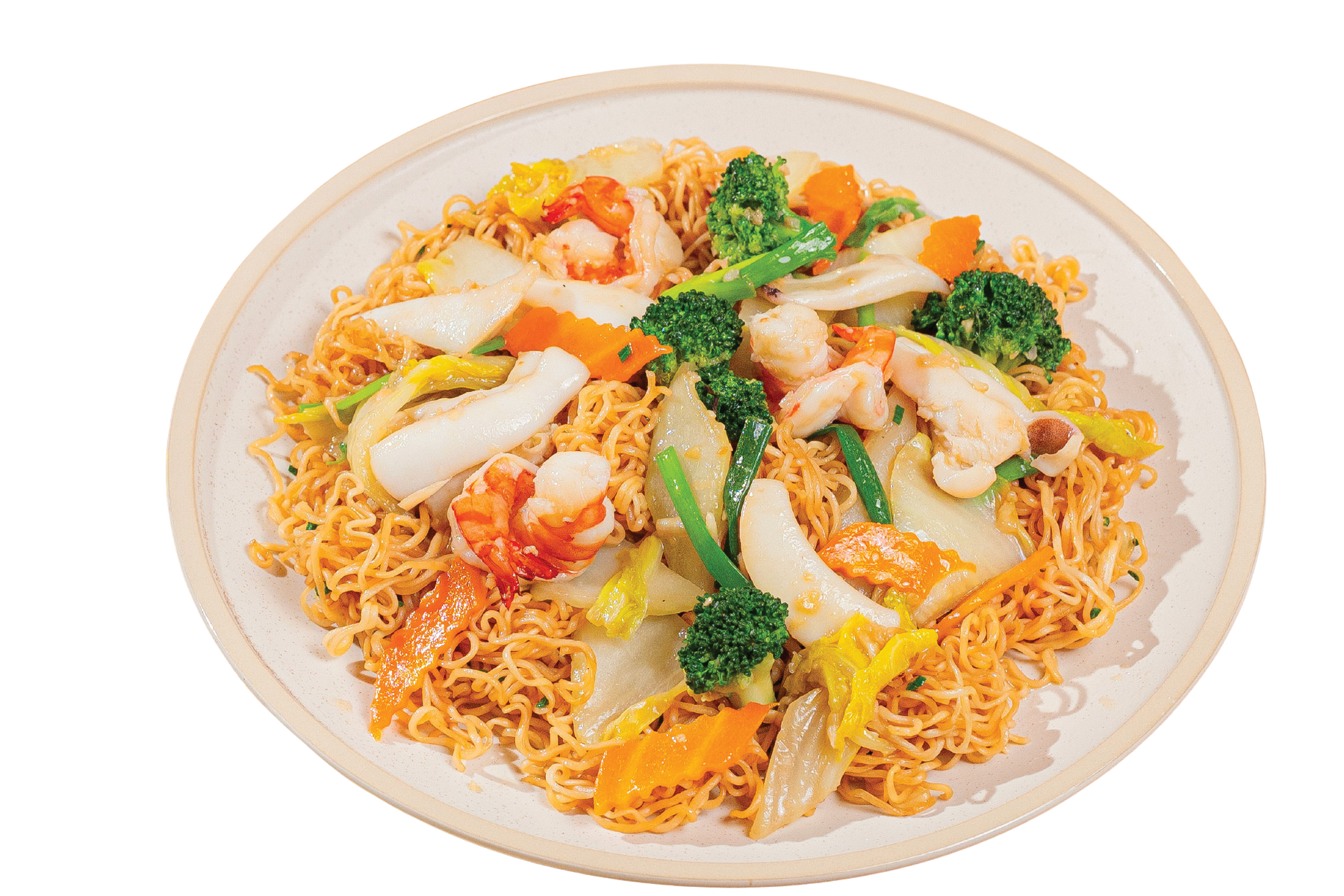 Mì xào hải sản